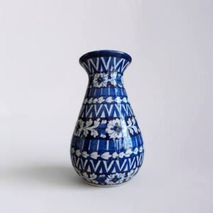 Handcrafted Multani Blue Pottery Flower Vase